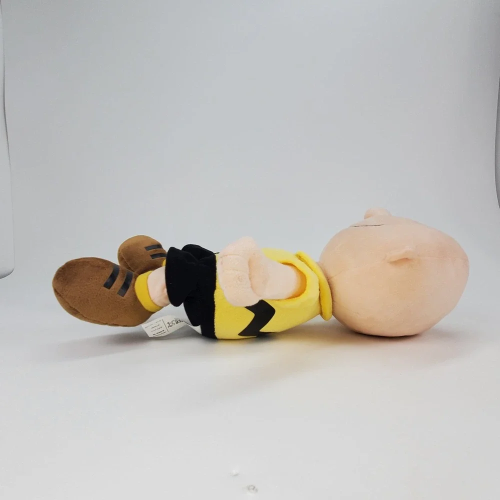 Kohls Cares Peanuts Charlie Brown Plush Stuffed Animal Yellow Shirt 12 Inch